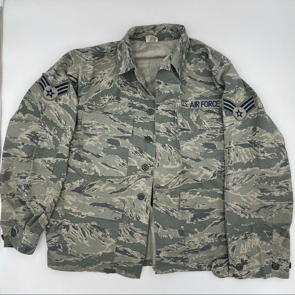 Green Camo Military (U.S. Air Force) Jacket.
